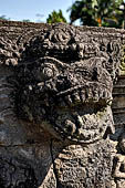 Candi Panataran - Pendopo Terrace. Entwined corner naga. 